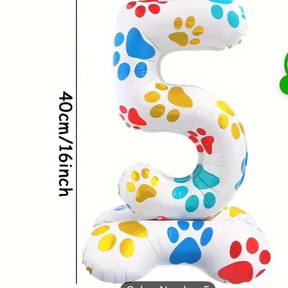Paw print/Paw Patrol party bundle. All BRAND NEW. 7 pieces together